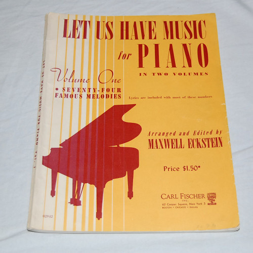 Let Us Have Music for Piano Volume One